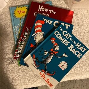 Dr. Seuss Kids Book Set - Red, Blue, Yellow